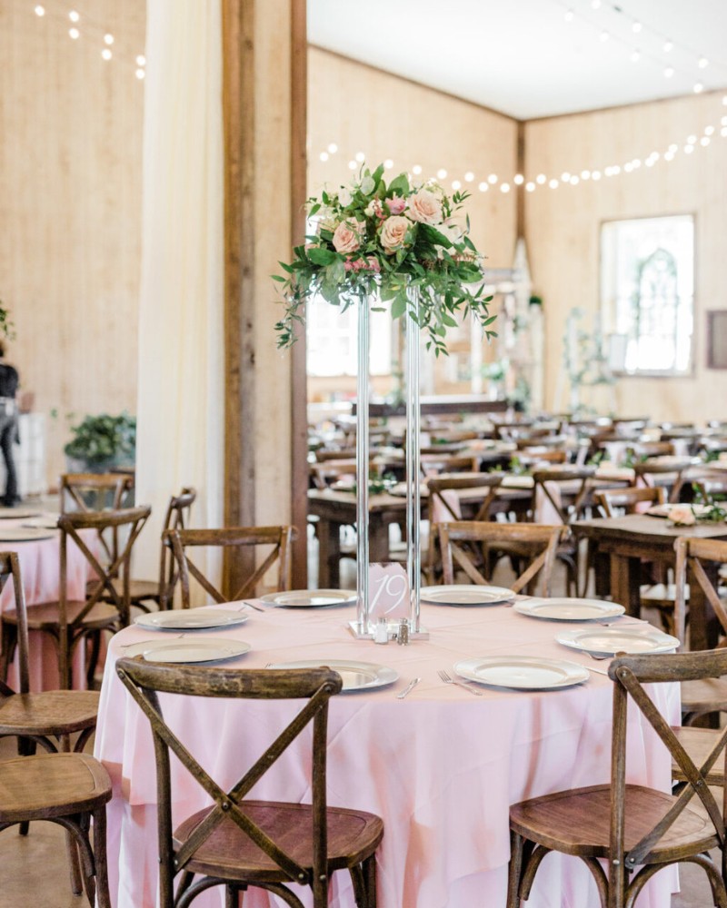 Wedding moment at Covington Farm